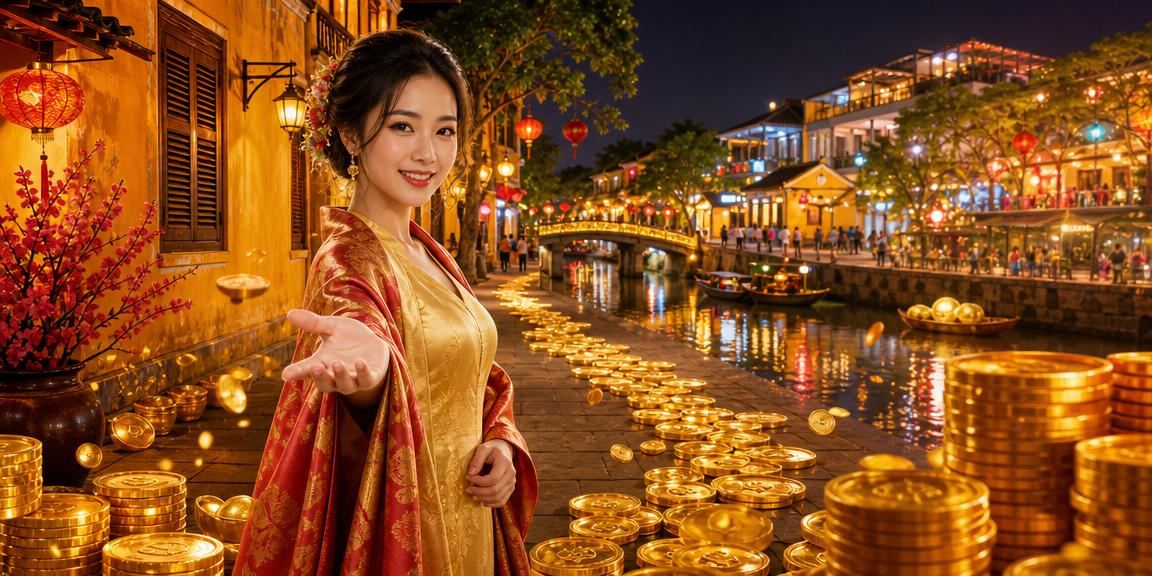 Không khí lễ hội Tết tại Hội An với người dùng theo dõi sự kiện thể thao online