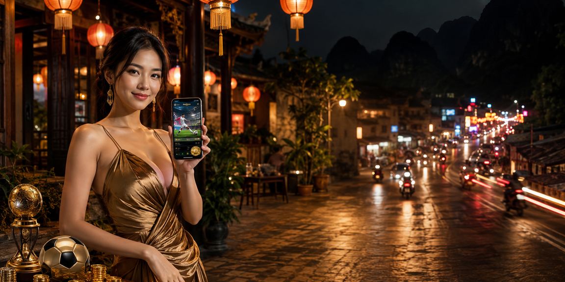 Người dùng tại Ninh Bình theo dõi bóng đá tối qua di động vnd888